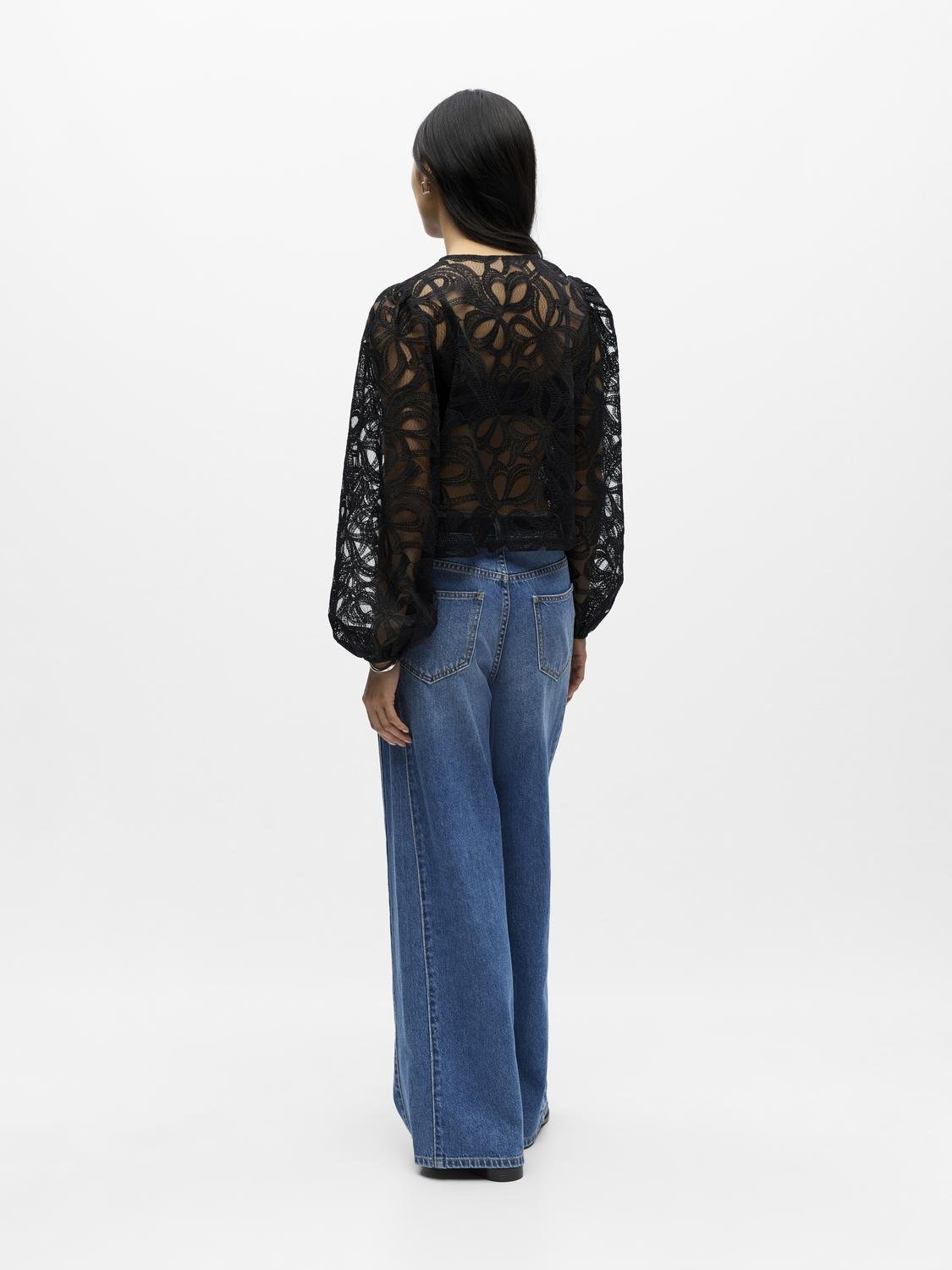 OBJROSE Shirt - Black - VERO MODA & VILA Bergvik